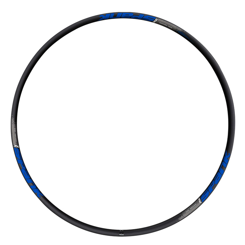 Load image into Gallery viewer, SPANK 350 Vibrocore� Rim, 29" Black Blue
