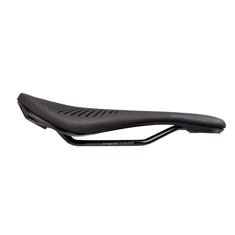 Load image into Gallery viewer, Spank OOZY 220 Saddle - Black | 265mm Width | Chromoly Rails | Synthetic
