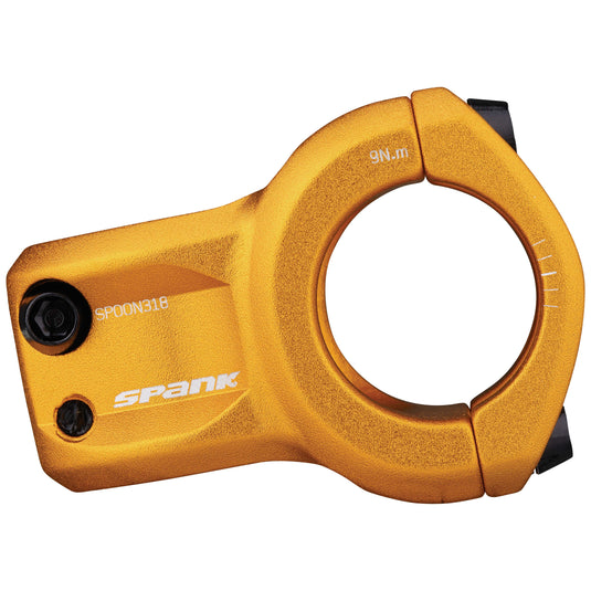 Spank SPOON 318 33mm Stem Gold | Strong Yet Competitively Lightweight Aluminum