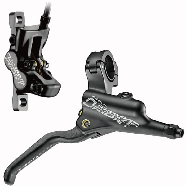 Load image into Gallery viewer, Tektro Orion HD-M745 Disc Brake and Lever - Rear, Hydraulic, Post Mount, Black
