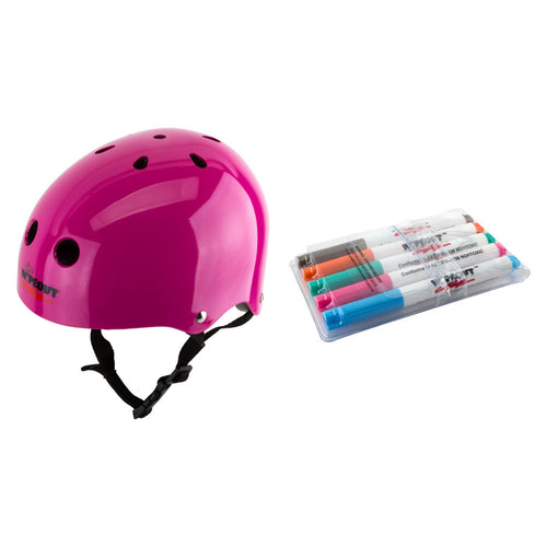 Triple-Eight-Wipeout-Helmet-Medium-Half-Face--Adjustable-Fitting-Pink_HLMT2629