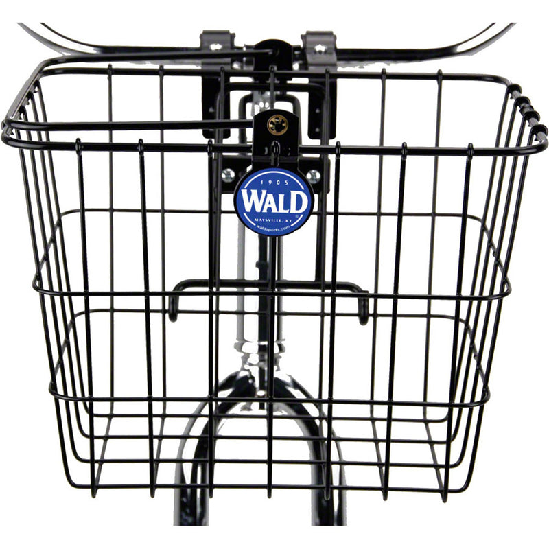 Load image into Gallery viewer, Wald-Quick-Release-Front-Mount-Basket-Black-Steel_BG0024
