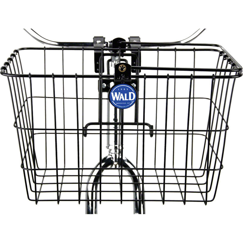 Load image into Gallery viewer, Wald-Quick-Release-Front-Mount-Basket-Black-Steel_BG0025
