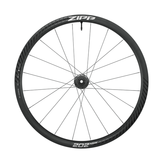 Zipp 202 NSW Rear Wheel - 700, 12 x 142mm, Center-Lock, Tubeless, Carbon, XDR, Black/Dark Gray, 20H, A1