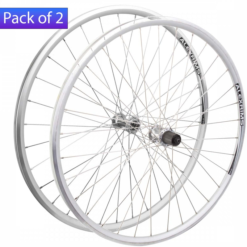 Load image into Gallery viewer, Wheel-Master-700C-Alloy-Road-Double-Wall-Front-Wheel-700c-Tubeless_RRWH0883-WHEL0787
