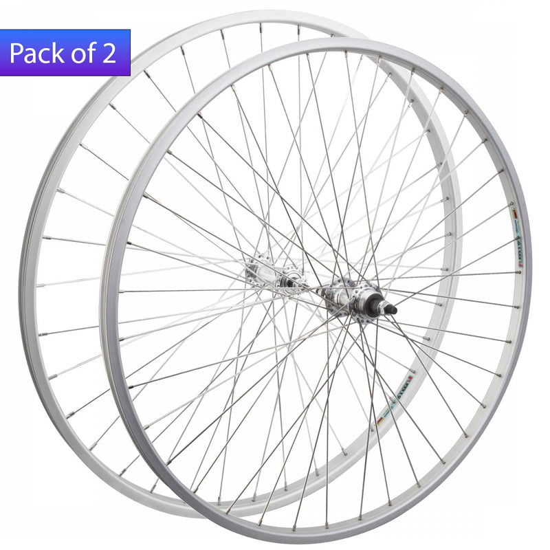 Load image into Gallery viewer, Wheel-Master-27inch-Alloy-Road-Single-Wall-Front-Wheel-27-in-Clincher_WHEL0868-RRWH1083
