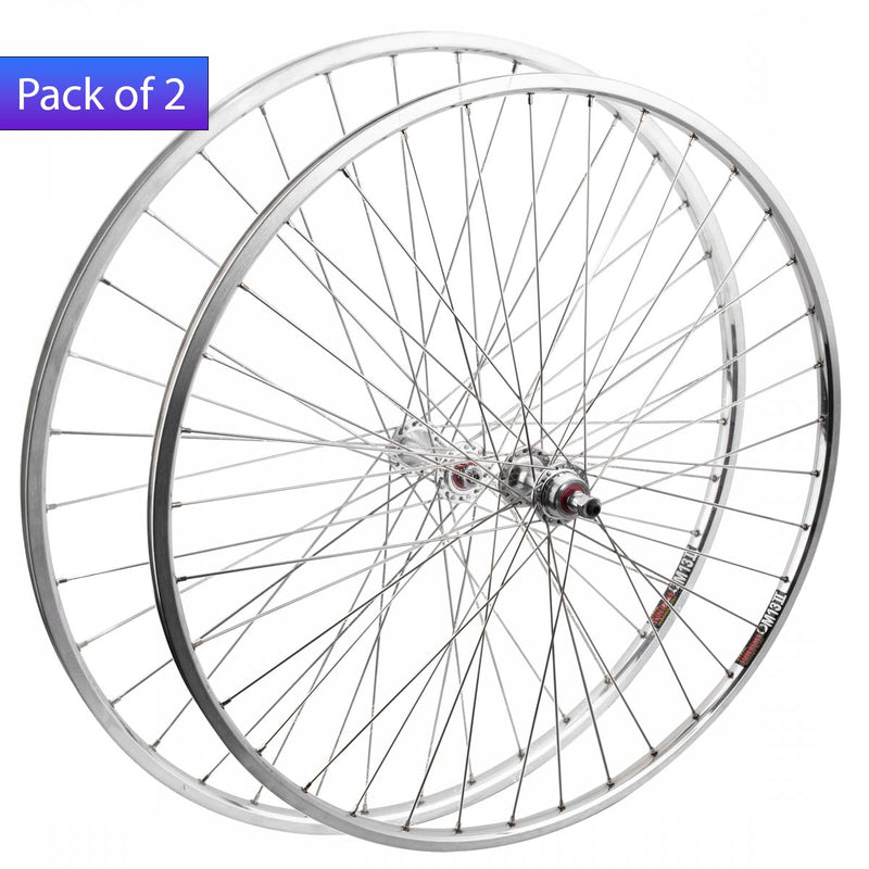 Load image into Gallery viewer, Wheel-Master-27inch-Alloy-Road-Double-Wall-Front-Wheel-27-in-Clincher_RRWH1069-WHEL0966
