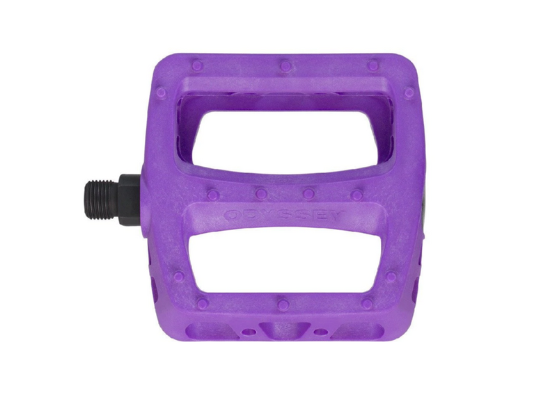 Load image into Gallery viewer, Odyssey-Twisted-PC-Flat-Platform-Pedals-Composite-Chromoly-Steel-PEDL1353-Bicycle-Pedals
