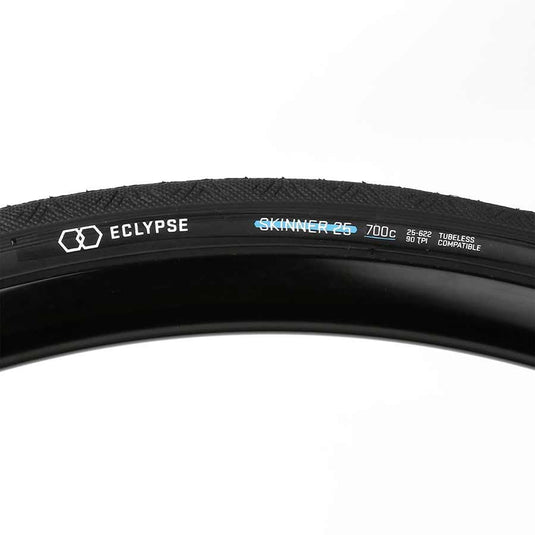 Eclypse Skinner™ Tire 700x25C, Folding, 90TPI, Black