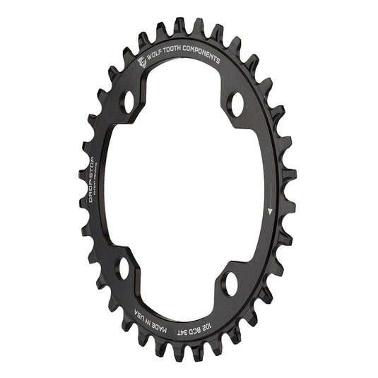 Wolf Tooth XTR M960 Chainrings 32t 102 BCD 50mm Offset Drop-Stop A Aluminum Blk