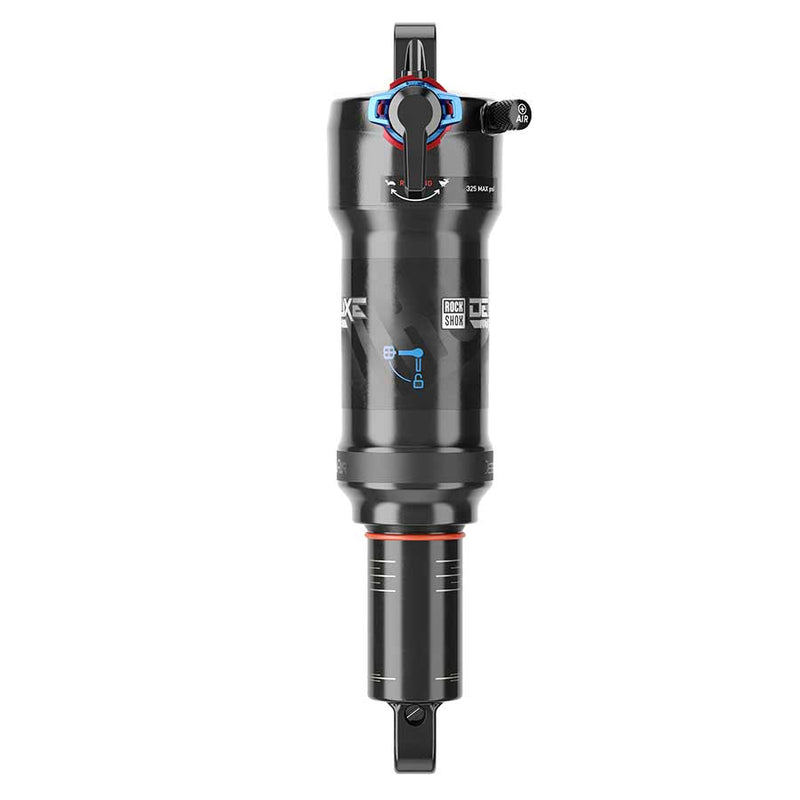 Load image into Gallery viewer, RockShox Deluxe Ultimate RCT Rear shock, 185x52.5, Shaft Eyelet: Trunnion, Body Eyelet: Standard, 2 Tokens, MReb/MComp,

