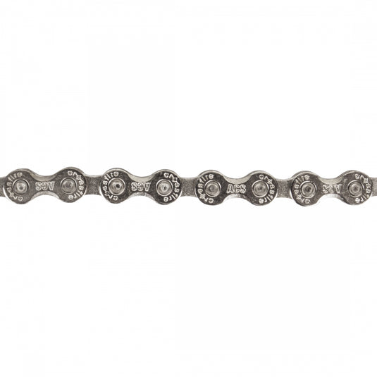 ACS Crossfire Chain Single Spd 3/32 106 Link Silver Reusable Master Link