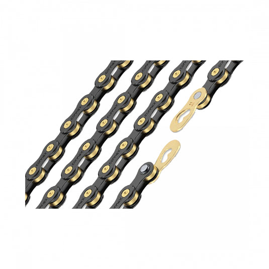 Connex 11sB Chain 11-Speed 118 Links Black/Gold Stainless Steel