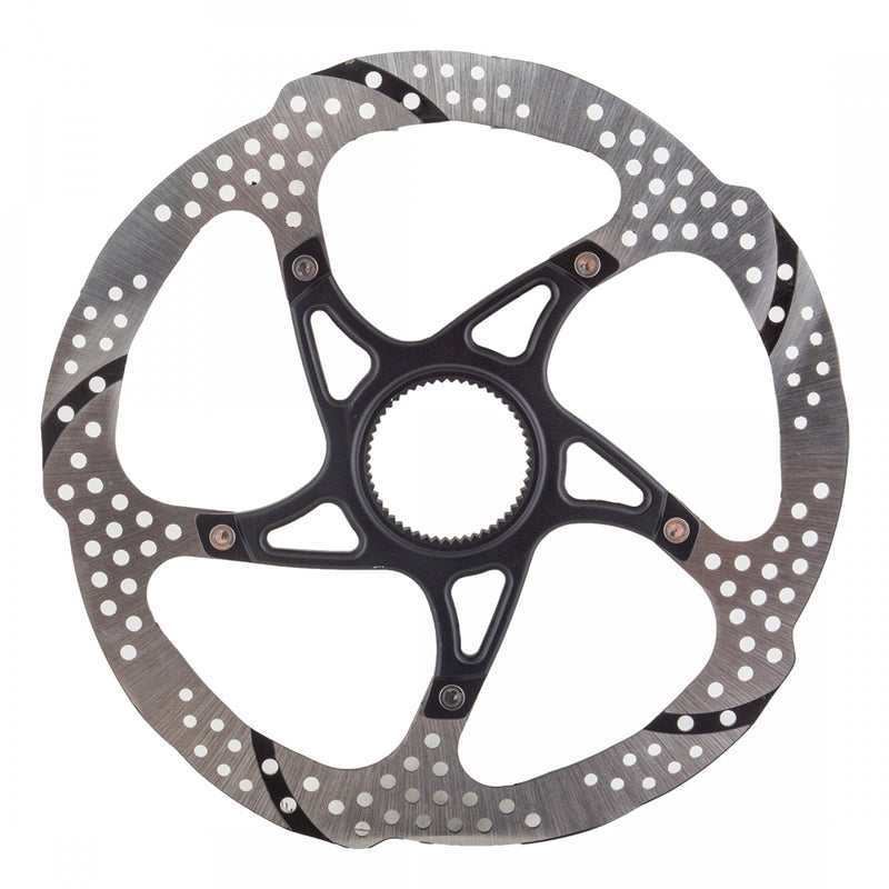Load image into Gallery viewer, TRP-25 Disc Brake Rotor - 180mm, Center Lock, 1.8mm, Silver/Black
