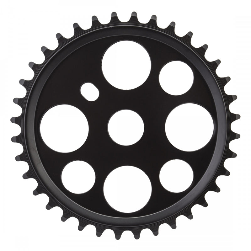 Load image into Gallery viewer, Sun Bicycles Crank Parts Chainring 36t x 1/2 in x 3/32 in Black Aluminum
