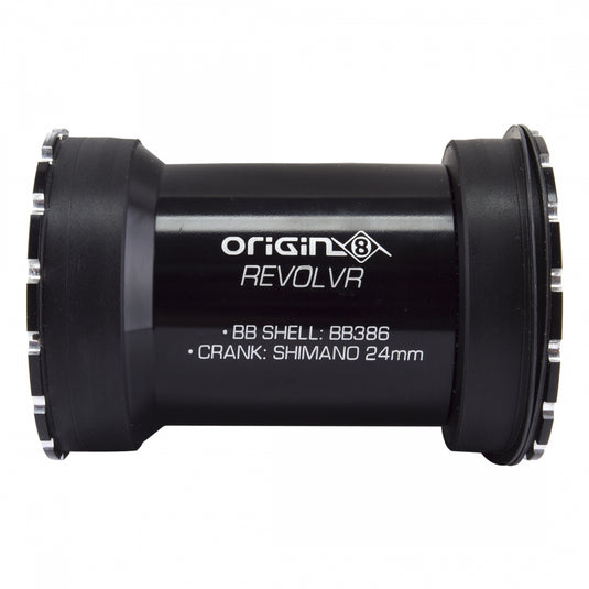 Origin8 Revolvr Shimano HTII 24mm Thread-Together BB386 86.5x46 Bottom Bracket
