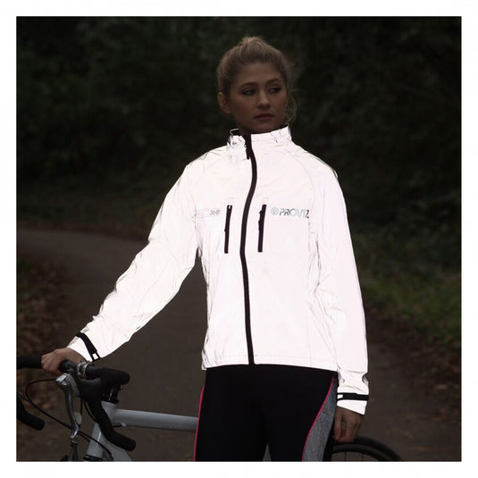 Proviz Reflect360 Cycling Jacket Reflective Grey UK-14/US-10 Women`s