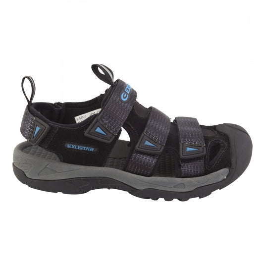 Exustar SS515 Sandal US 12.75-13.5 / EU 47-48 Black/Blue Clipless