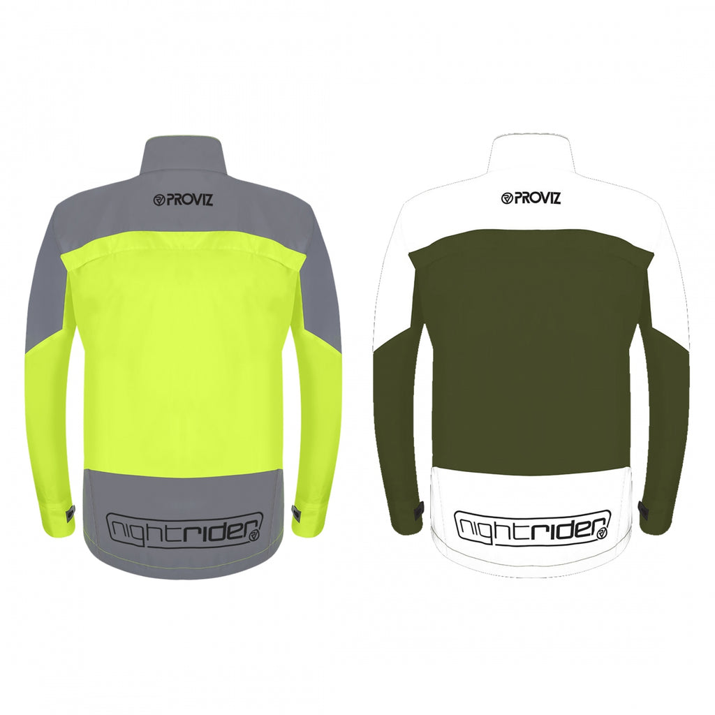 Proviz Nightrider 2.0 Cycling Jacket Yellow XL Men`s