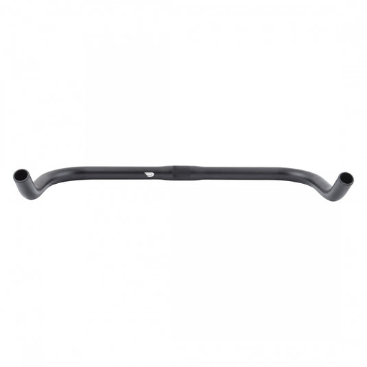 Pure Cycles Bullhorn Handlebar 25.4mm Clamp 435mm Black Aluminum Fixie/Road Bars