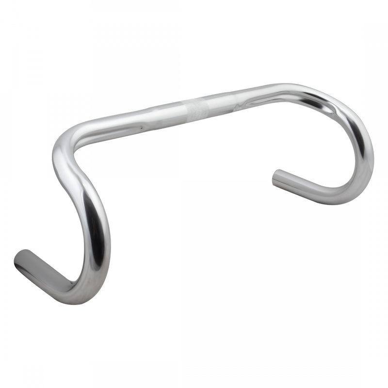 Load image into Gallery viewer, Pure Cycles Pure Fix Drop Bars Silver 25.4mm Clamp 400mm 138mm Silver Aluminum
