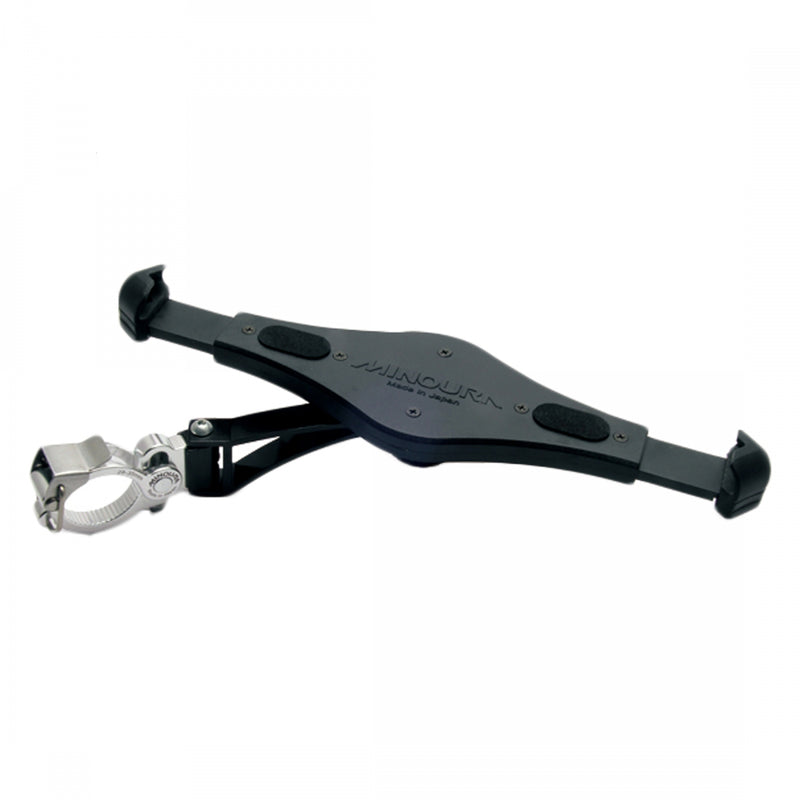 Load image into Gallery viewer, Minoura TPH-1 Handlebar Mount Tablet Computer Holder: 22.2-35mm clamp
