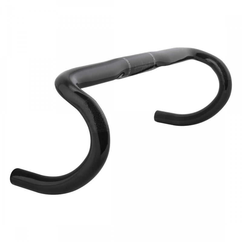 Load image into Gallery viewer, Thomson Road Carbon Drop Handlebar 31.8mm Clamp 40cm Width 195g Blk Carbon Fiber
