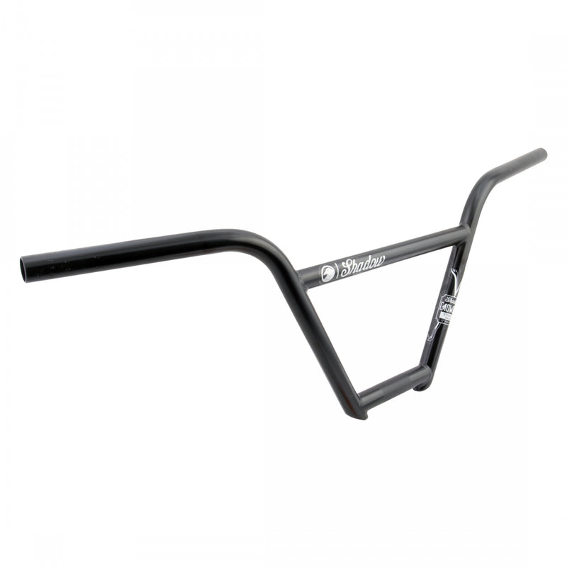 Load image into Gallery viewer, The Shadow Conspiracy Crowbar SG 4PC 22.2mm 8.7in Rise 10°back Blk Chromoly BMX
