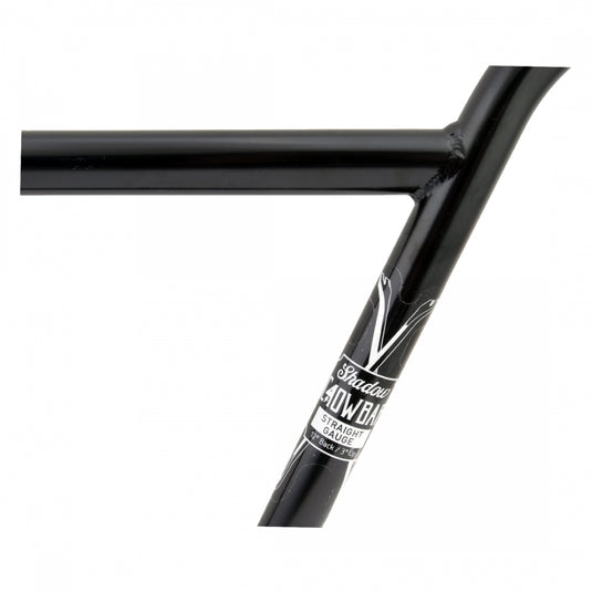 The Shadow Conspiracy Crowbar SG 4PC 22.2mm 8.7in Rise 10°back Blk Chromoly BMX