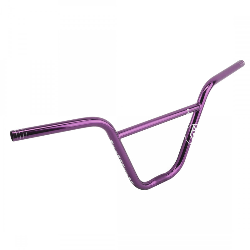 Load image into Gallery viewer, Alienation 9s Handlebar 7/8in Clamp 9in Rise 10° Purple Nickle Chromoly Steel
