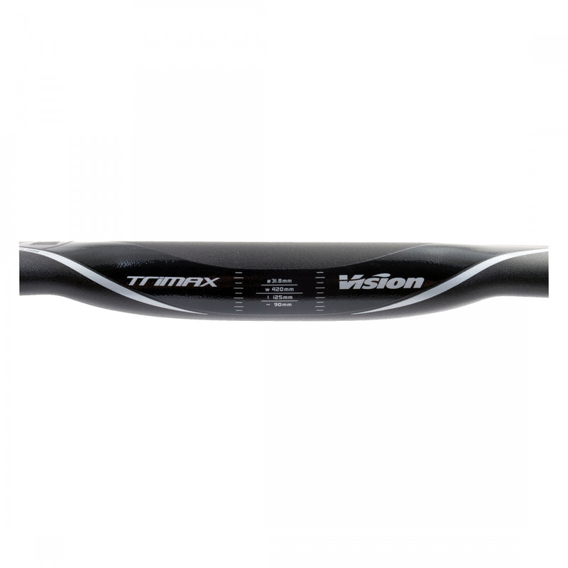 Load image into Gallery viewer, Full Speed Ahead Vision TriMax Aero Black 31.8mm 420mm Back Sweep 4° Aluminum
