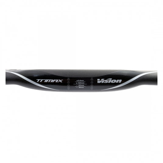 Full Speed Ahead Vision TriMax Aero Black 31.8mm 420mm Back Sweep 4° Aluminum