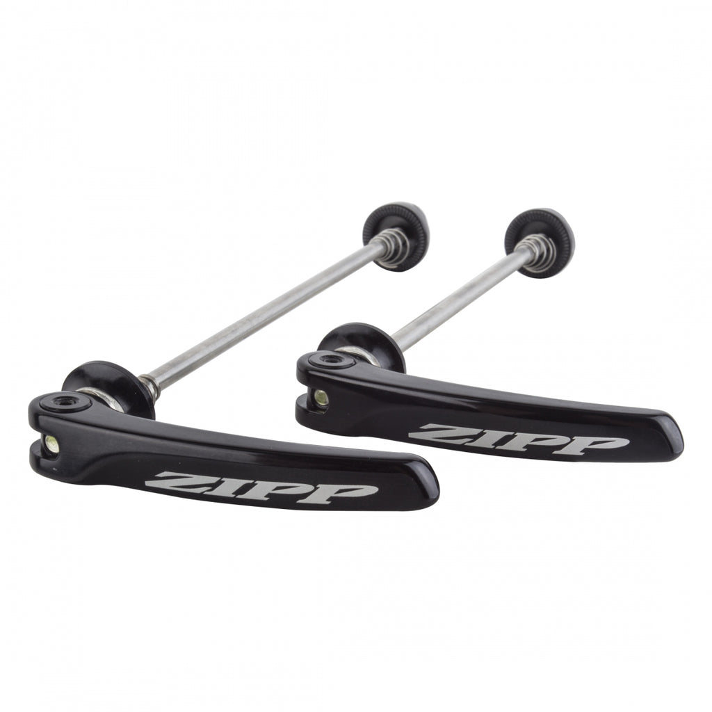 Zipp Tangente Quick Release Skewer Set - 100mm/130mm, Stainless Steel, Black With Silver Logo