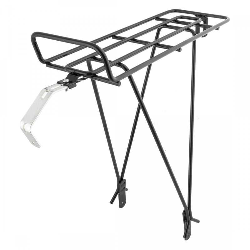 Load image into Gallery viewer, Wald 215 Rear Rack Black Fits Most 26&quot; , 27&quot; Made in USA with mounting hardware
