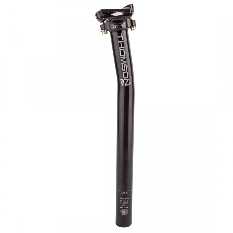 Load image into Gallery viewer, Thomson Elite Setback Seatpost: 27.2 x 330mm Black
