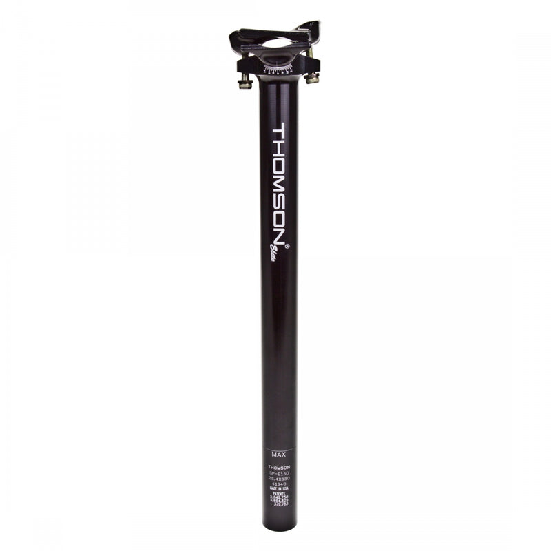 Load image into Gallery viewer, Thomson Elite Seatpost 25.4 x 330mm Standard Rail Clamp Style: Black
