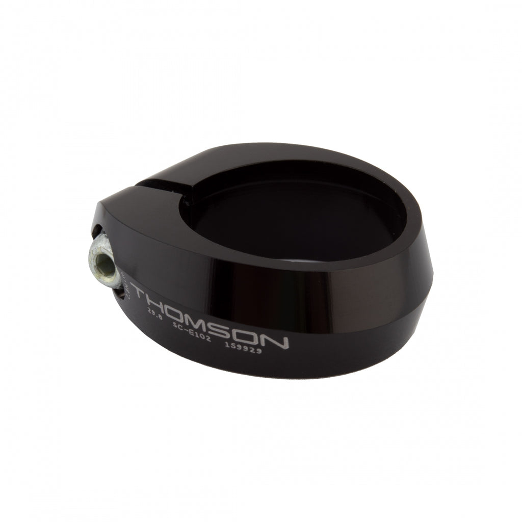 Thomson Seat Post Clamp 29.8 Black 12.7mm Tall Floating Hardware