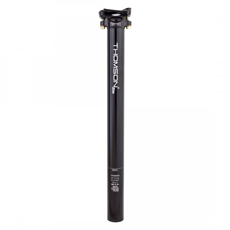 Load image into Gallery viewer, Thomson Elite Seatpost 30.9 x 367mm Black Machined Aluminum Bicycle Seat Post
