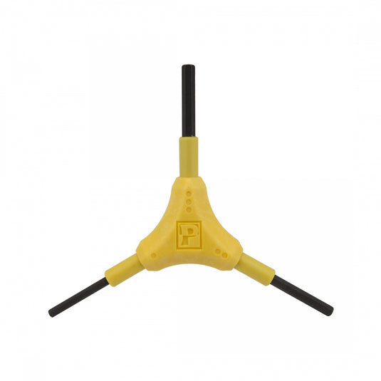 Pedro's Y Hex Wrench Including 4, 5, 6mm Sizes, Yellow