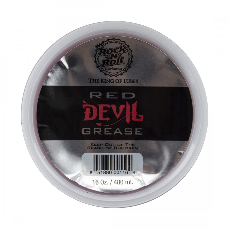Load image into Gallery viewer, Rock N Roll Red Devil Grease Tub 1lb All-Purpose Bicycle Grease
