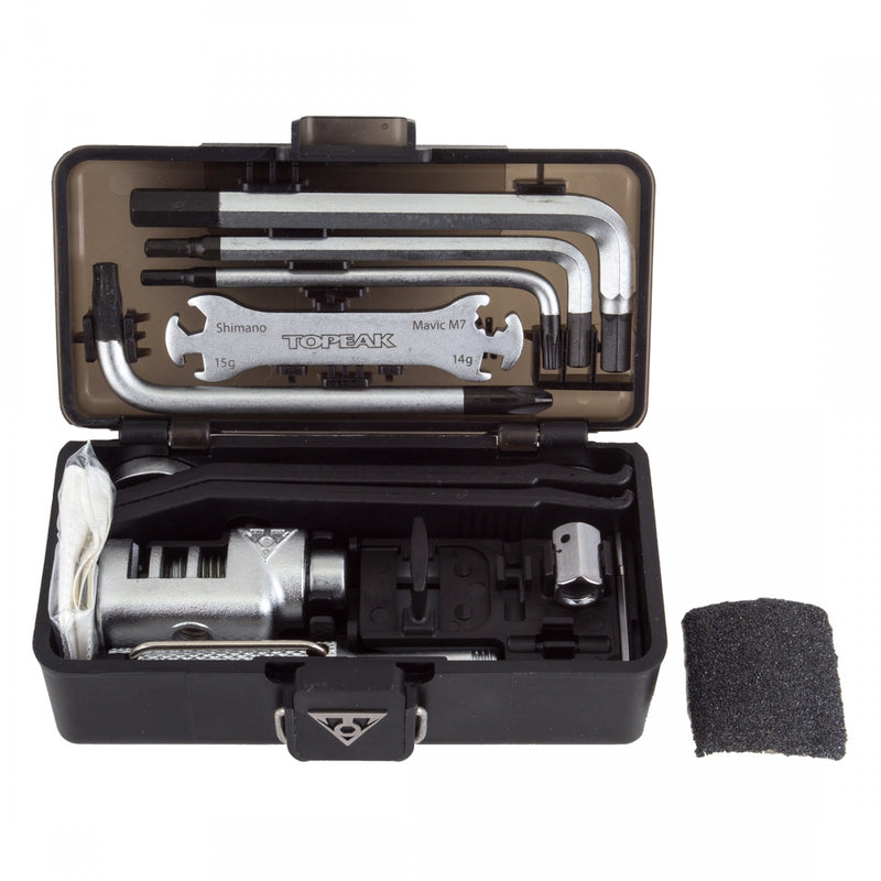 Load image into Gallery viewer, Topeak Survival Gear Box 23 Tool Kit TT2543 Pro Quality Hardened Steel Tools
