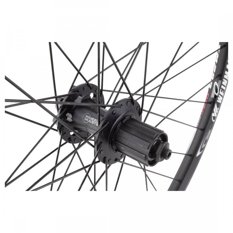 Load image into Gallery viewer, Wheel Master 29in WEI XM280 Rear QRx135mm Double Wall 6-Bolt Clincher Black
