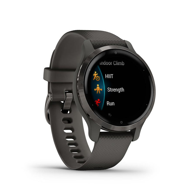 Load image into Gallery viewer, Garmin Venu 2S Watch Watch Color: Black, Wristband: Black - Silicone
