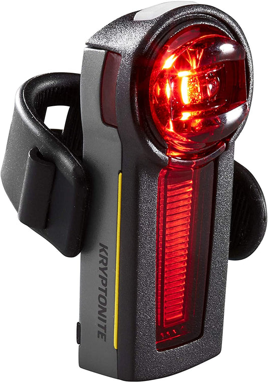 Kryptonite Incite XR Taillight - Black Fully USB Rechargeable