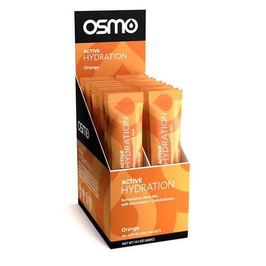 Osmo Nutrition Active Hydration, Drink Mix, Orange, Individual Packs, 20 servings, 20pcs