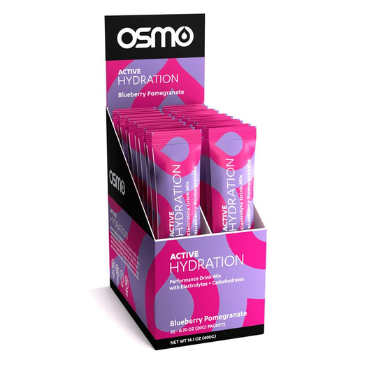 Osmo Nutrition Active Hydration, Drink Mix, Blueberry/Pomegranate, Individual Packs, 20 servings, 20pcs