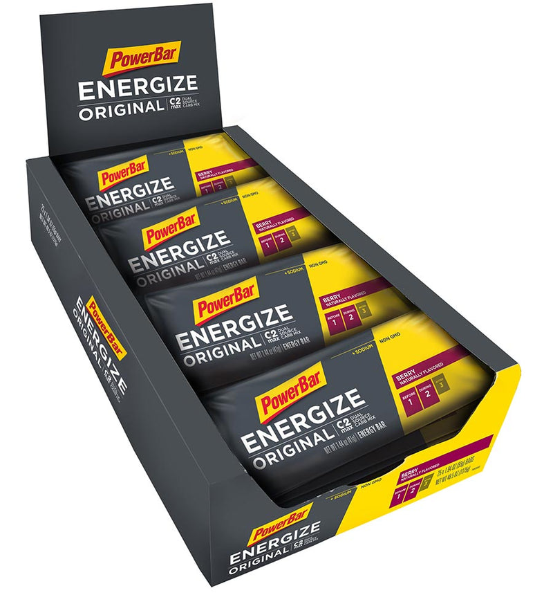 Load image into Gallery viewer, PowerBar Energize Original Bars, Berry, 25pcs
