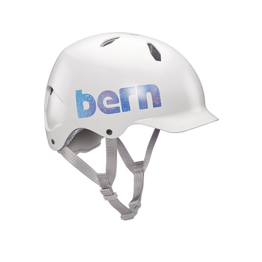 Bern Bandito Helmet ML 54.5 - 57cm, Satin White Galaxy