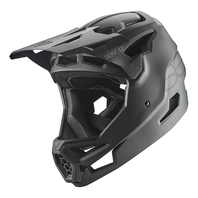 Load image into Gallery viewer, 7iDP Project 23 ABS Full Face Helmet, Graphite/Black, XL, 63 - 64cm

