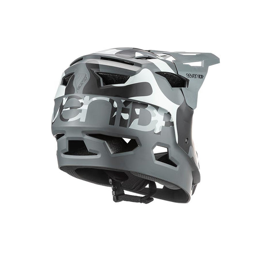 7iDP Project 23 ABS Full Face Helmet, M, 57 - 58cm, Urban Camo/Black